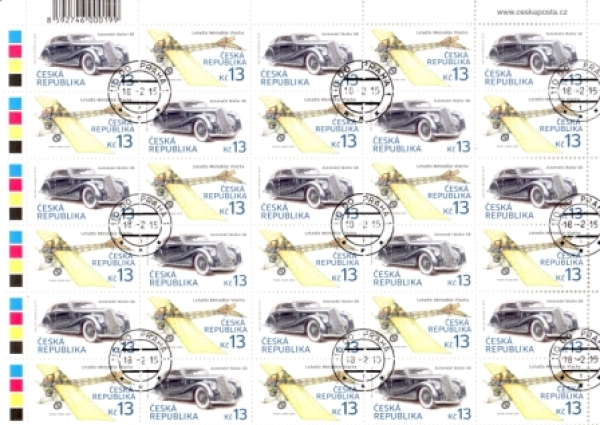 0838 (15x) + 0839 (15x) - větší celek 30 známek ● - 2015